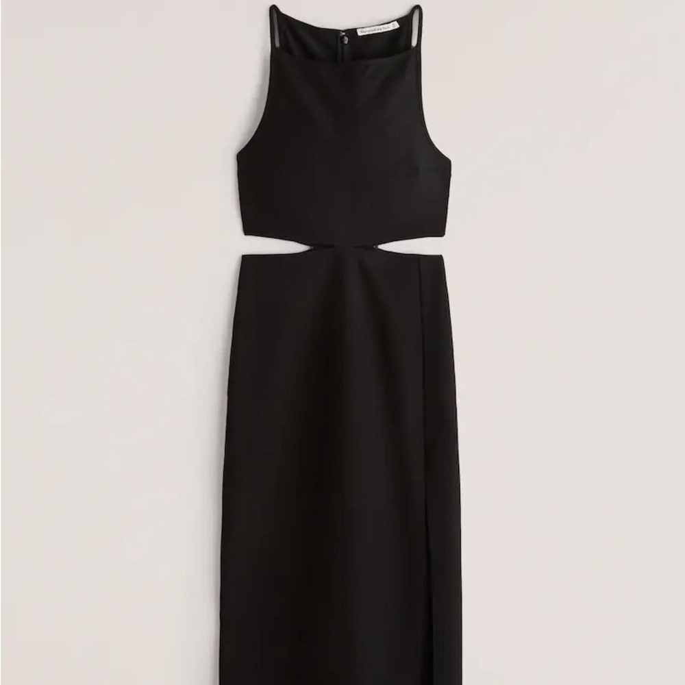 Abercrombie and Fitch Boat Neck Cutout Dress